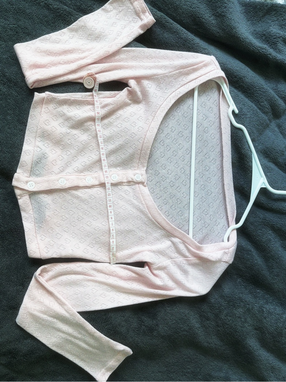 Women's Pink Button-Front Crop Top - Brand